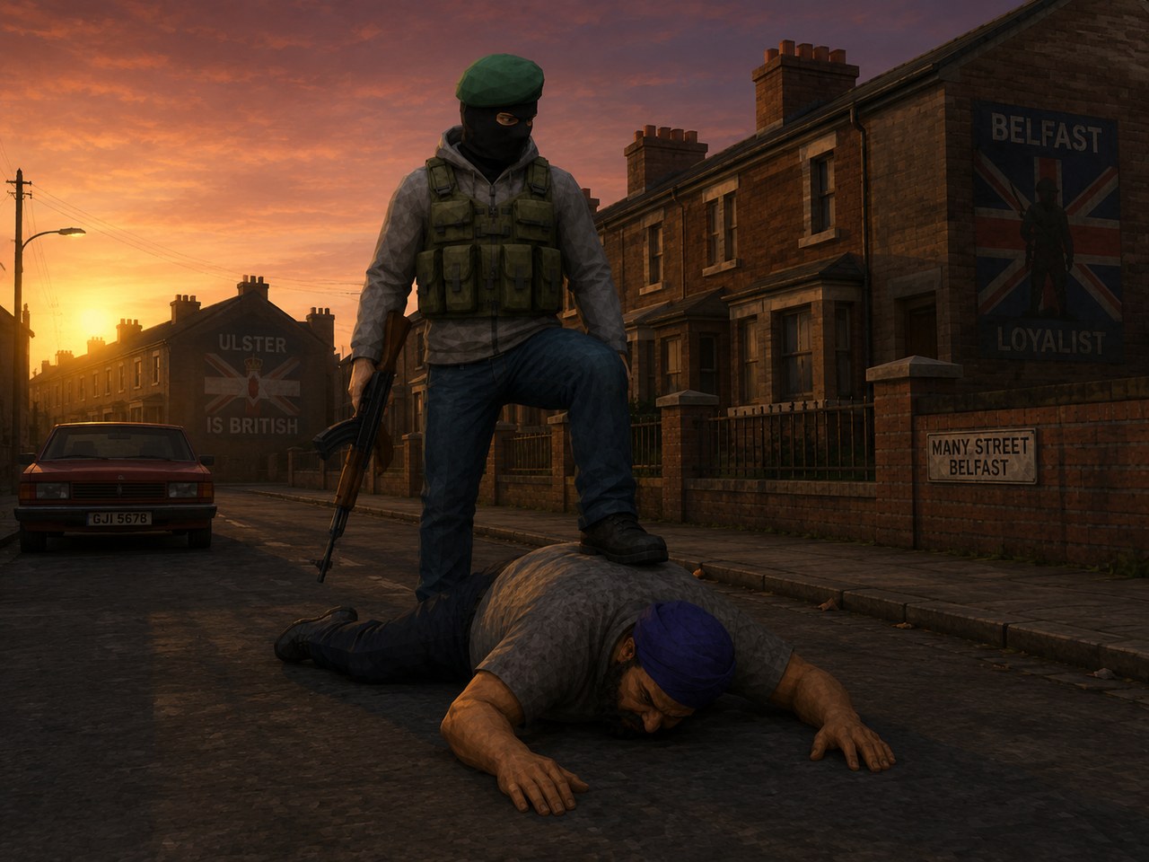 Belfast Survivor banner art